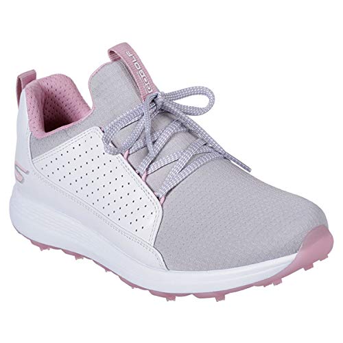 Image of Skechers Women's 14887-WGPK 37 Sports Shoes, White, 4 UK