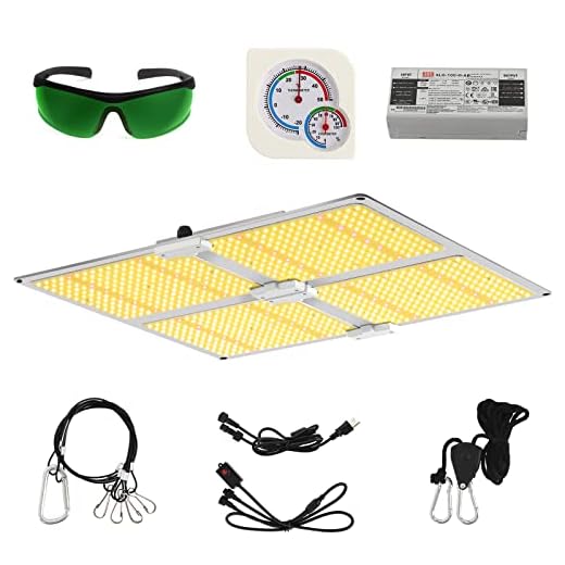 CONNOO LED Growing lamp, 4000W Zero Noise Full Spectrum plant lighting- 5x5 ft for Hydroponic Greenhouse Veg Bloom Grow Light