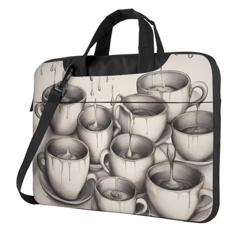 Bolsa de computadora de teteras hecha para el trabajo diario y la cafetería