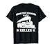 Modelleisenbahn Zug Modellbahn Keller Modellbauer Eisenbahn T-Shirt