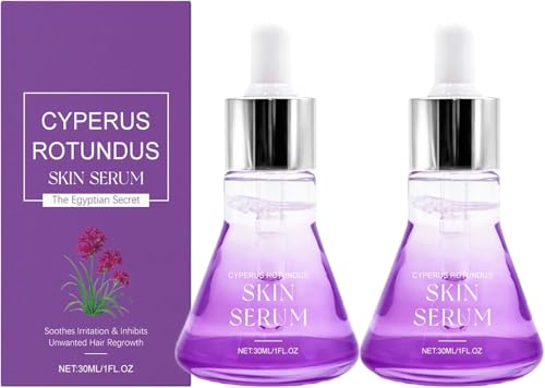 Esencia Depilatoria de Cyperus Rotundus de 30 ml: Cuidado post-depilación multifuncional e integral: hidrata, calma, ilumina e inhibe el crecimiento del vello.