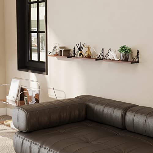 Lavezee BR220722 Floating Shelves Set thumb #3