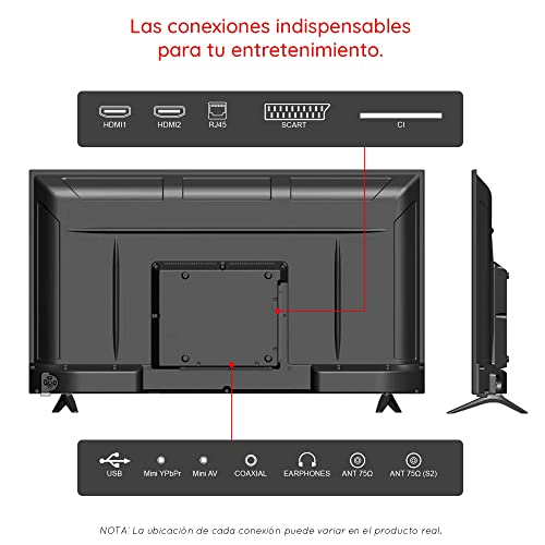 Grunkel-LED-42020T2-Televisor-de-106-centimetros-con-Panel-Full-HD-sintonizador-TDT-Alta-Definicion-T2-y-Potencia-de-Sonido-2-x-8W-con-Modo-Hotel-y-Auto-Apagado-42-Pulgadas–Negro