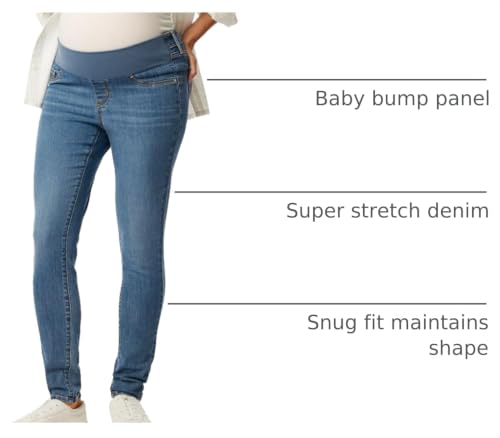 Image of Levi Strauss Signature Gold Women's Maternity Baby Bump Skinny Jeans - Discontinued
