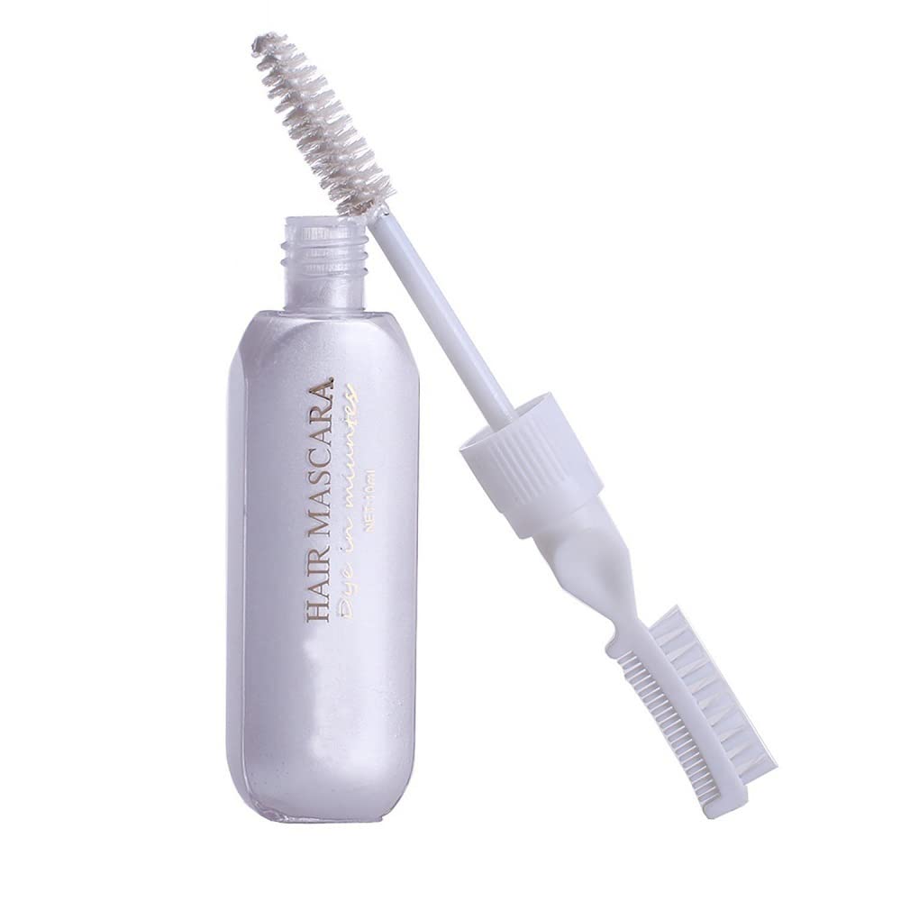 Amazon.com: Temporary Hair Mascara Washable Temporary Hair Color Chalk Hair  Dye Stick Non-toxic Instant Dye(White) : Beauty & Personal Care