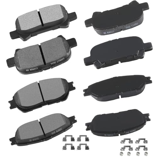 cciyu D906 D828 Ceramic Front Rear Brake Pad Set...