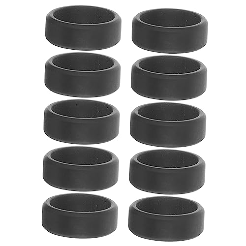 Anillos de silicona deportivos para hombre, 10 piezas miniatura 1
