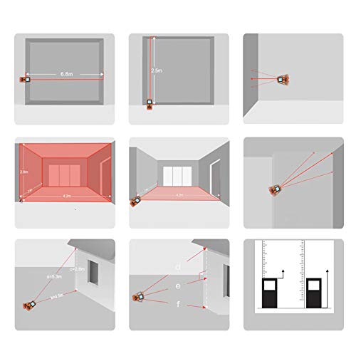 Trena Laser Digital Medidor de Distância 40m X5