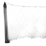 Angling Tackle 43mm x 43mm Mesh Hole 30M x 1.5M Fishing Gill Net