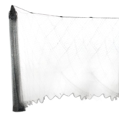 uxcell Angling Tackle 43mm x 43mm Mesh Hole 30M x 1.5M Fishing Gill Net