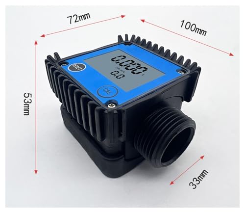Débitmètre électronique mesure liquide compteur numérique débit de précision - 5