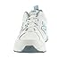 New Balance Women's 608 V5 Casual Comfort Cross Trainer, White/Light Blue, 9 Wide