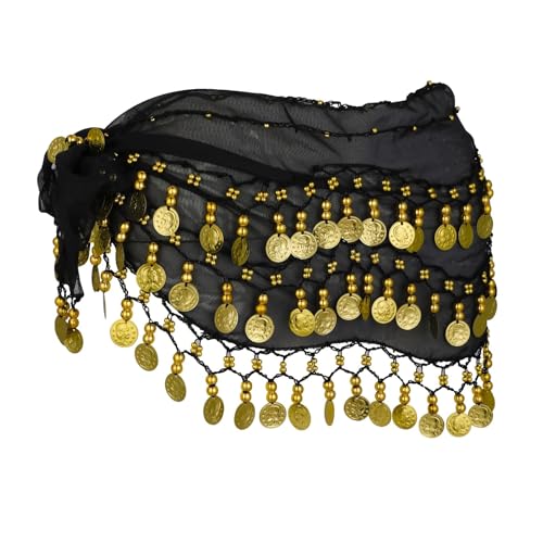 SHSHbuy Pañuelo Danza del Vientre,Cinturón Danza del Vientre Mujer,Cadera Falda Danza,Cinturón De Baile,Cadera Falda para Danza para Espectáculo,Fiesta