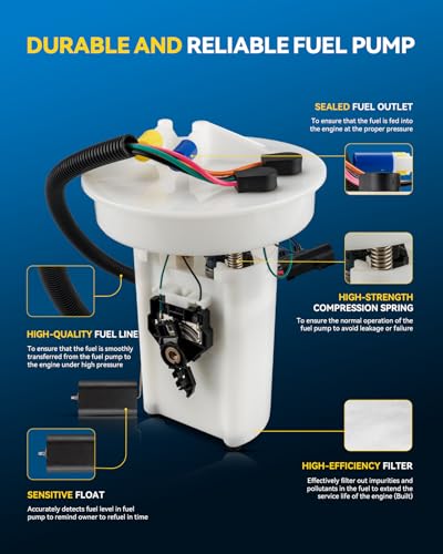 Image of PHILTOP Electric Fuel Pump Assembly FG0918 Fit for Jeep Grand Cherokee