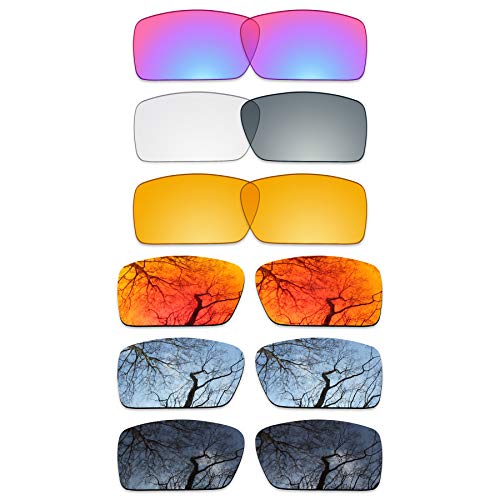 Image of Set of 6 Polarized Replacement Lenses for Oakley Gascan OO9014 Pack