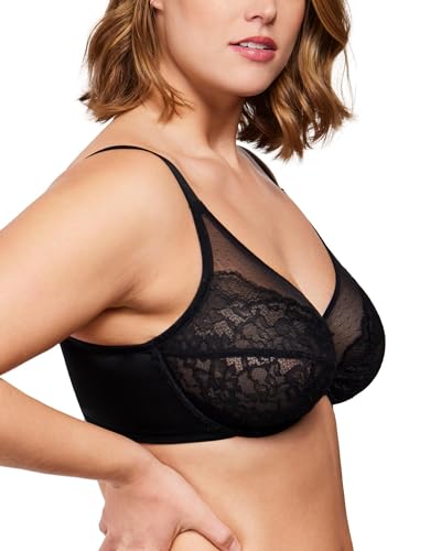 HSIA Minimizer Bras for Women Full Coverage Underwire Bras Plus Size,Lifting Lace Bra for Heavy Breast