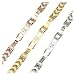 Imagen de Pulsera delgada de acero for mujer de 10mm Compatible con Lola Rose Julius Welly Merck eslabones entrelazados dorados reemplazo de reloj pequeño Ba
