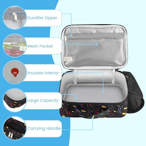 Image of RLGPBON Kids Lunch Bag,Insulated Lunch Box for Girls Boys,Lunch Bag Toddler Teen,School Daycare Cute Travel bags