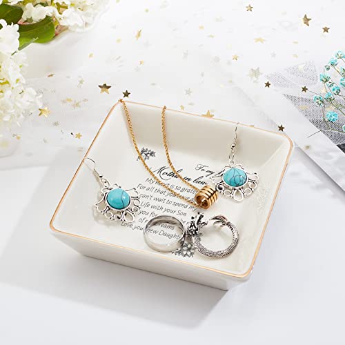 SUPERDANT Gioielli Vassoio Anello Piatto Trinket