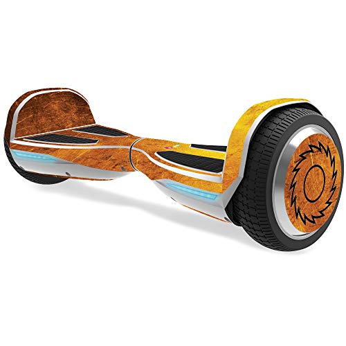 MightySkins Skin Compatible with Razor Hovertrax 1.5 Hover Board - Textured Gold | Protective, Durable, and Unique Vinyl Decal wrap Cover | Easy to Apply, Remove, and Change Styles | Made in The USA