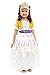 Little Adventures Alpine Harvest Princess Dress Up Costume (Medium (Age 3-5)) - Machine Washable Child Pretend Play and Party Dress with No Glitter