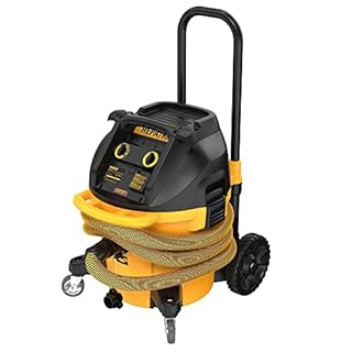 DEWALT Wet/Dry Vacuum HEPA Dust Extractor 10 Gallon with Automatic Filter Cleaning, Portable Shop Vacuum Variable Suction (DWV015)