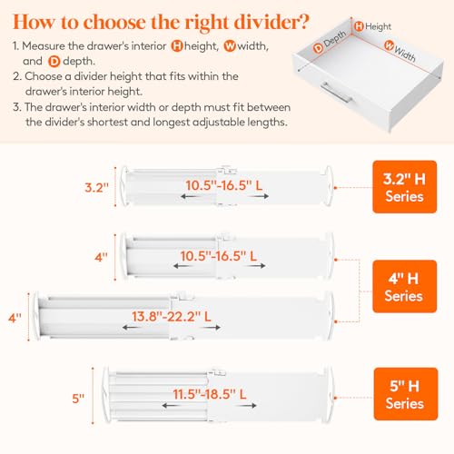 Drawer Divider Organizer