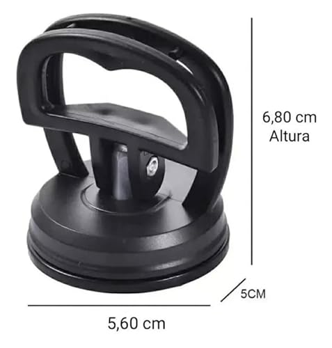Extrator de amassados de carro Ventosa Simples Ventosa Desamassa Lataria Vidros até 10kg, Desamassa