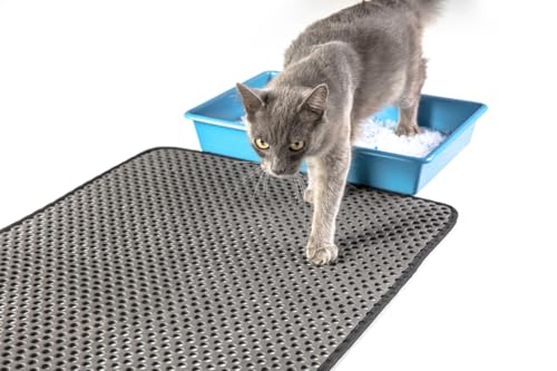 Calmart Tapete Higiénico Para Gato Coletor De Areia (GG-68 x 80cm) Cinza