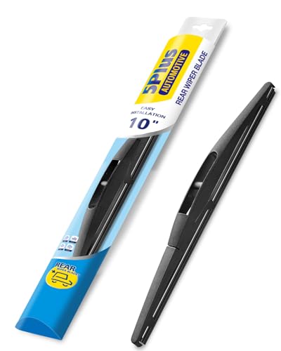 5 PLUS® 10 Inch Rear Wiper Blade Fits Roc Lock 3 Wiper Arm (1PC PVC Pack),Replacement for Honda 2023-2024 CRV,2021-2016 HRV-2018-2014 Infiniti QX80 Back Windshield Wiper Original OEM Quality