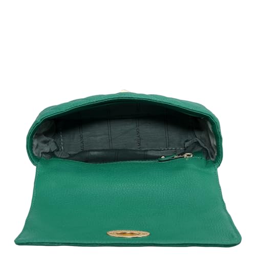 Image of Da Milano Small Leather Shoulder Bag (LB-OR-3024)
