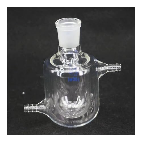 Flacon réacteur en verre borosilicaté double paroi 24/29 équipement laboratoire