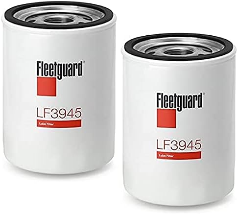 LF3945 Fleetguard Lube Spin-On (Pack of 2), Replaces Baldwin B1432, Donaldson P550505, Luber Finer PH59, Wix 51522