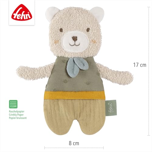 Fehn Knister-Bär – Activity-Rascheltier zum Greifen & Lauschen