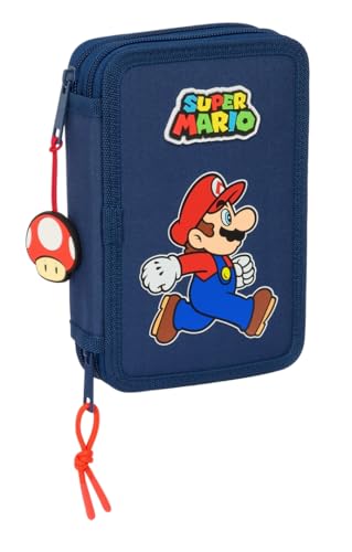 Trousse scolaire Super Mario Trick finie la perte de fournitures en classe