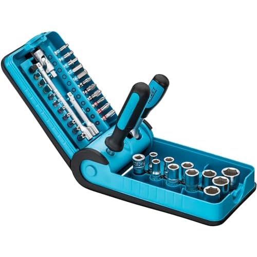 Hazet 856-1 Profi-Steckschlüssel-Satz Vierkant/Sechskant, 6,3 mm (1/4 Zoll), 38-teilig
