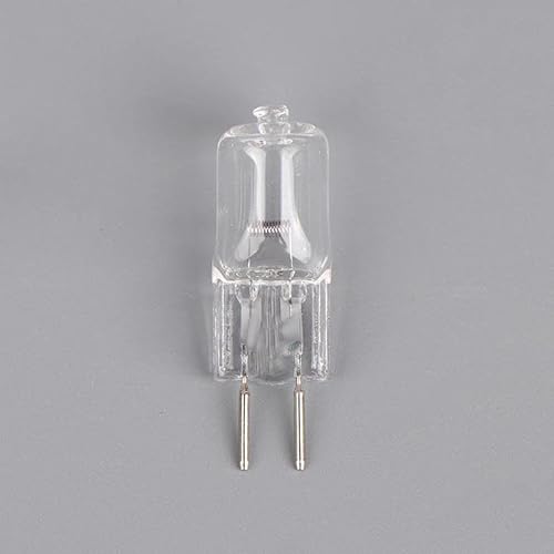 JZLBBC 5PCS Halogen Light Bulbs G6.35 2 Pin Lamp Bulb Halogen GY6.35 Pin Base 20W 12V Warm White Dimmable,50W
