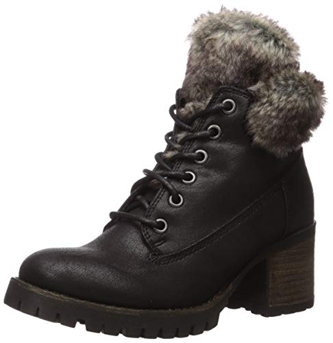 Carlos by Carlos Santana Women's Gabby Ankle Boot, Black, 8.5 M US