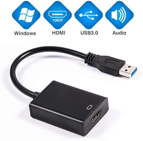 PremiumCord USB 3.0 Adapter for HDMI with Audio Full HD 1080P, Schwarz - Image 3