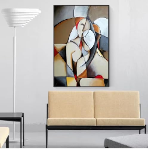 Affiche Picasso poster mural salon décoration tableau abstrait 60x80