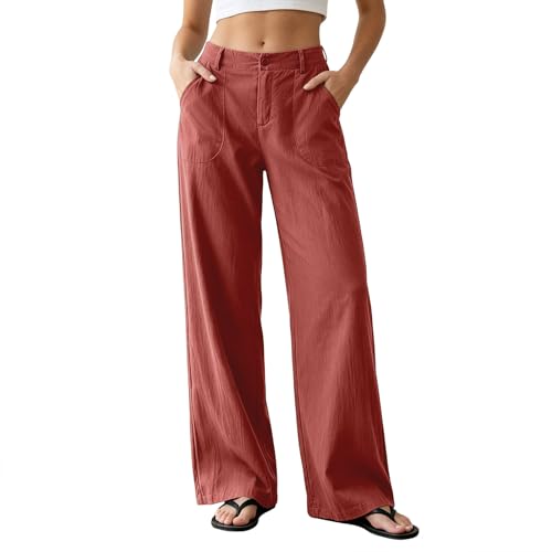 Pantalon en lin femme léger pour rester au frais avec style cet été