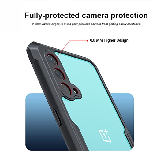Image of Pikkme Back Cover for OnePlus Nord CE 5G (TPU, Plastic | Black)