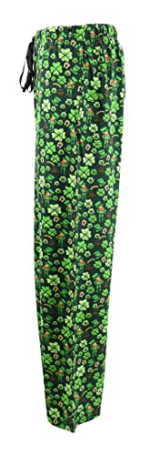 Unique Baby Adult St Patricks Day Clover Pajama Pants3