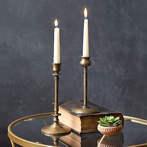 CTW Home Collection Brass Candle Holders Cover