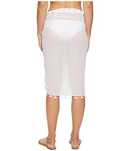 Seafolly Women's Beach Basics Cotton Gauze Sarong Swimsuit Cover Up3