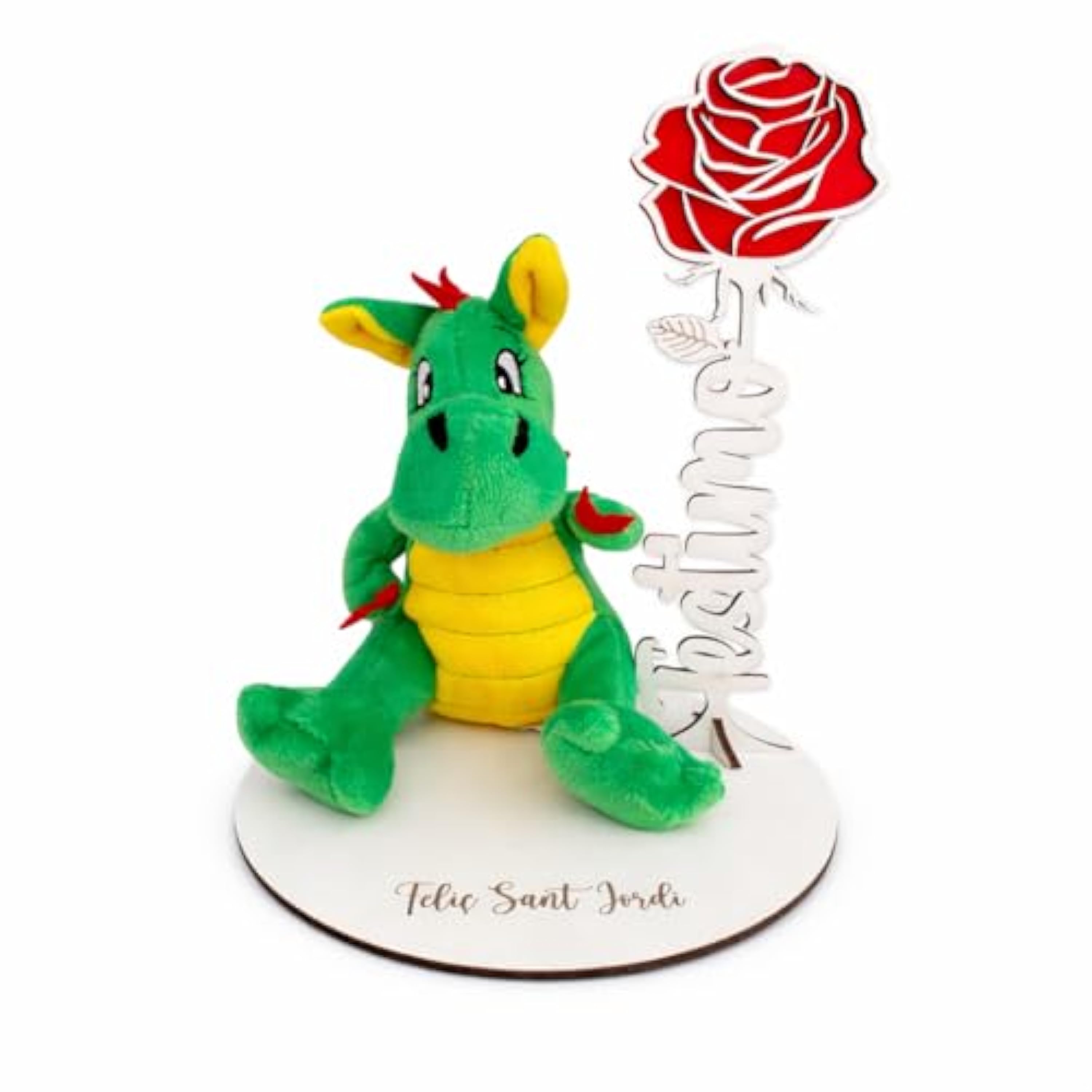 Rosa madera personalizable, Rosa San Valentín, Sant Jordi, La Bella y la Bestia. Regalo San Valentin personalizado. Dia de la Madre, Regalo Madre. Rosa eterna T´ESTIMO o TE QUIERO.Rosa madera