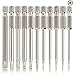 Price comparison product image Hakkin 11pcs 75mm T6-T40 S2 Steel Magnetic Star Torx Security Head Screwdriver Bits Set