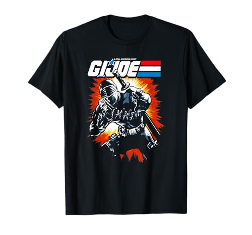 G.I. Joe A Real American Hero Snake Eyes Action Poster T-Shirt