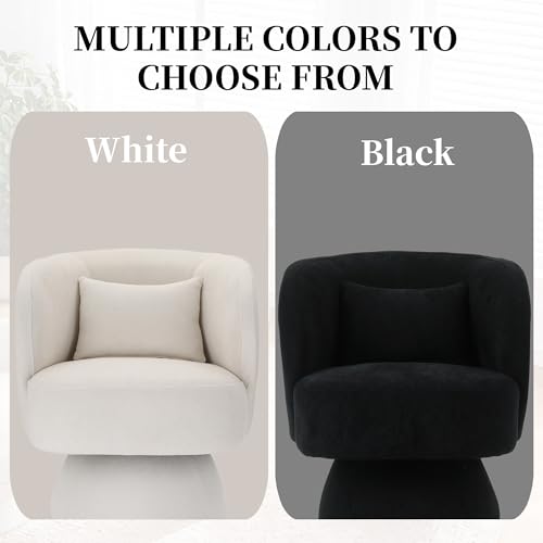 Sillón Giratorio Plegable Negro miniatura 6