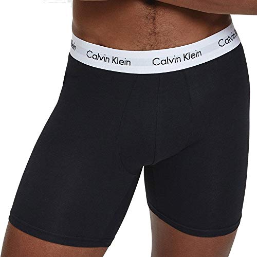 Calvin Klein Pack de 3 Calzoncillos Bóxer para Hombre Algodón...